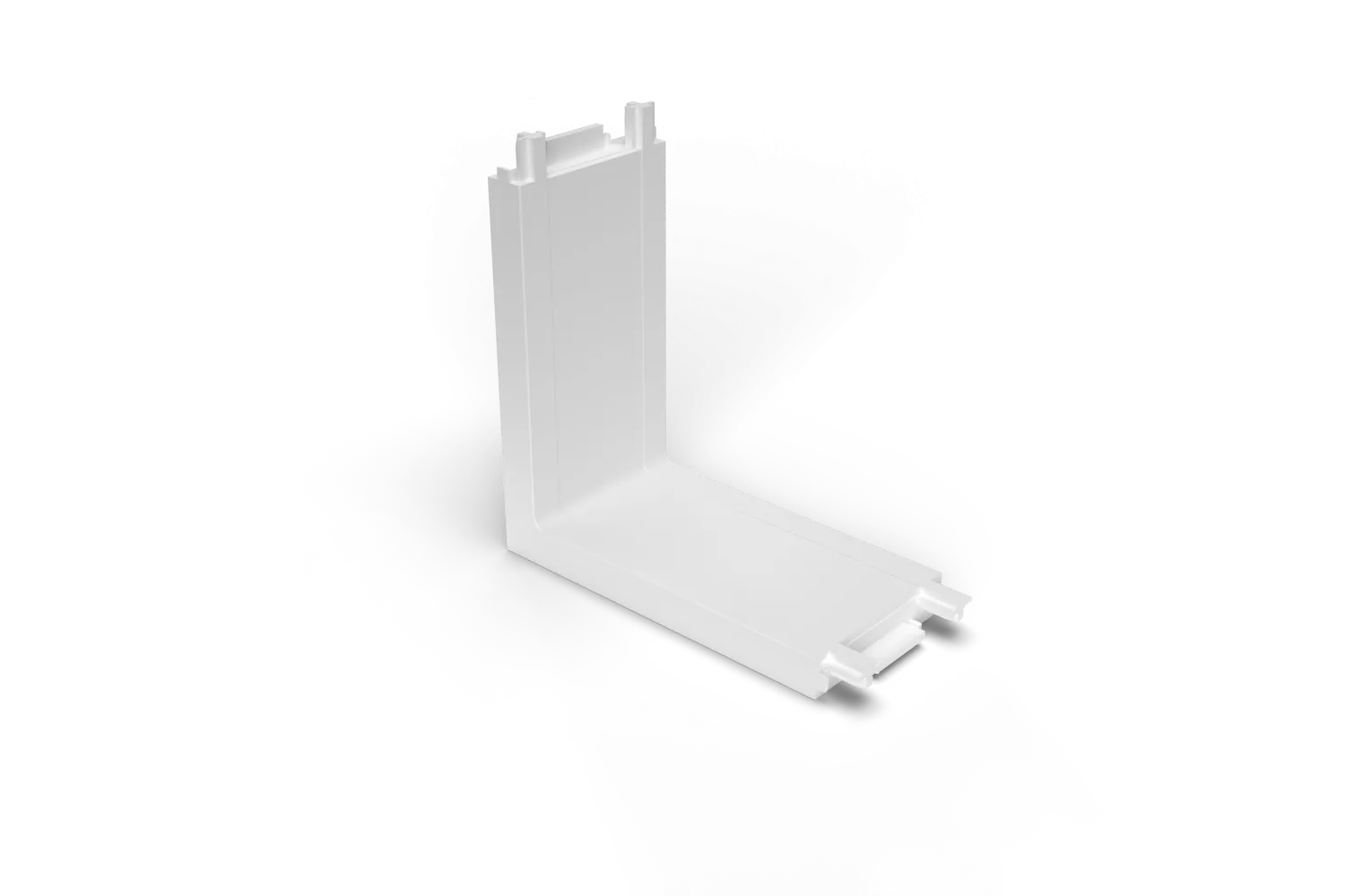 GAMMA TRACK MAGNETIC 5mm CORNER90 B WH